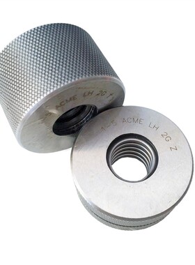 新款美制矮牙梯形环规7/16-12STUB ACME-2G牙规高精度通止规现货