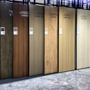 800x2600木纹岩板厨房台面加工定制15mm加厚哑光北欧风窗台石大板