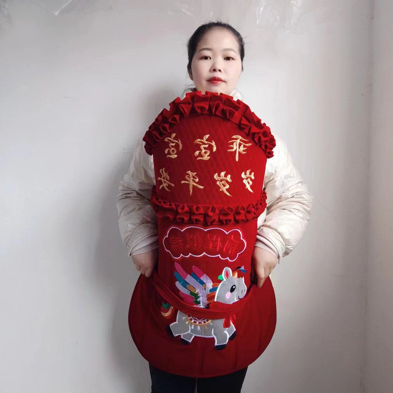 背扇婴儿最新款背小孩子背带娃娃宝宝小兔子轻便两用背巾背娃神器