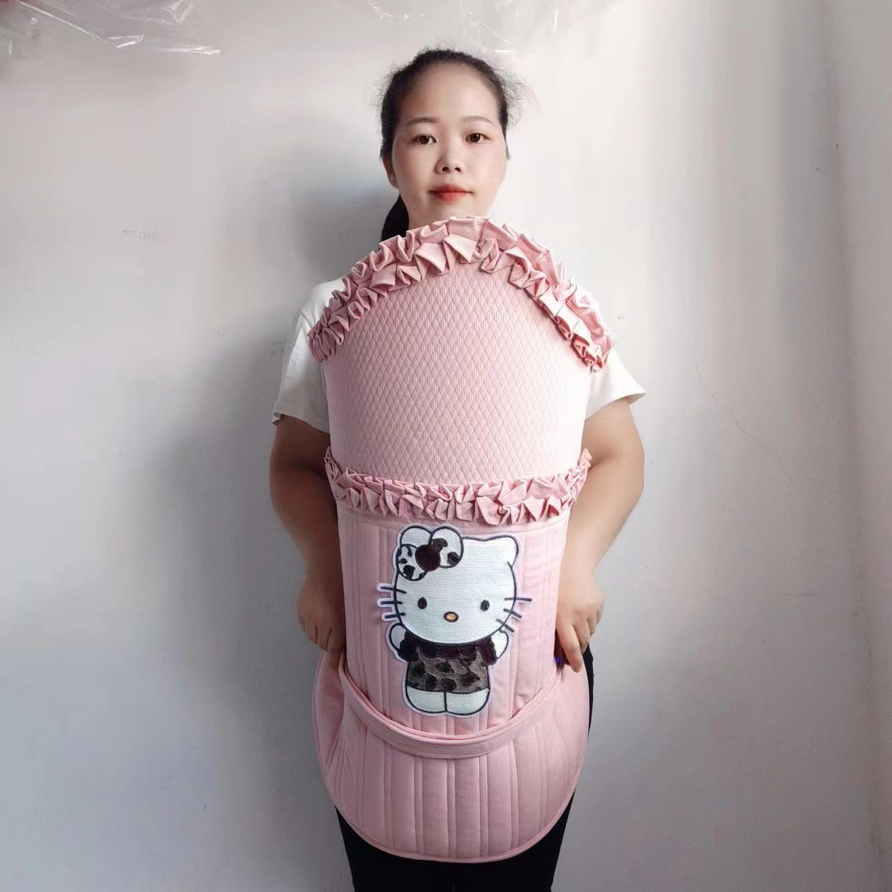 云贵川传统宝宝背带外出婴儿小孩老式云南贵州后背背扇新款神器