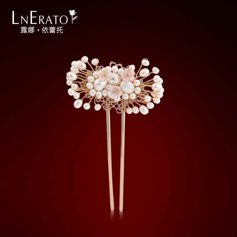 韩国LNERATO原创设计发饰仙女森系超仙发簪古风盘发网红簪子头饰