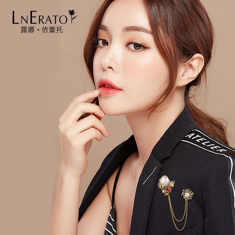 韩国露娜依蕾托潮流个性胸针服装配饰胸花别针扣装饰扣新年礼物