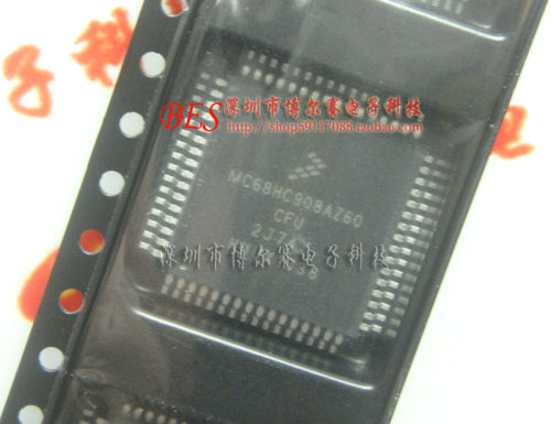全新原装正品 MC68HC908AZ60CFU 2J74Y 无程序钥匙 锁头芯片现货