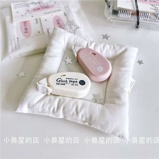 无印风简约点点修正点状双面胶带式胶带学生手账出卡打包专用黏胶