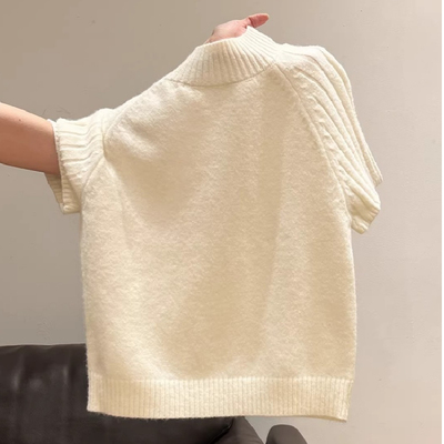 东莞大朗针织衫不起球女半高领套头毛衣杭州四季青义乌打底衫上衣