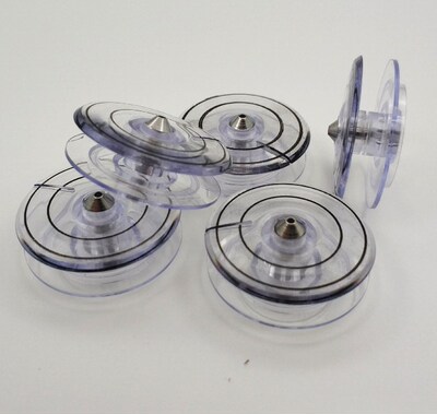 适用胜家缝纫机6235,6234,7060,9133,9900塑料梭心金属弹簧芯梭芯