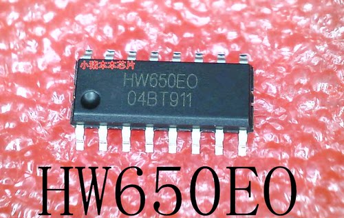 HW650EO     HW650E0     SOP-16       新的