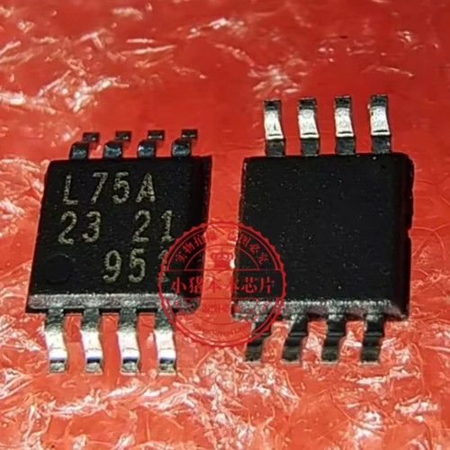 LM75ADP 丝印L75A MSOP-8 温度传感器芯片  新的  一个起拍