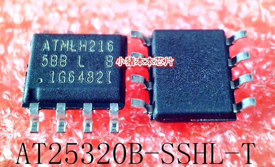 集成电路AT25320B丝印5BBL