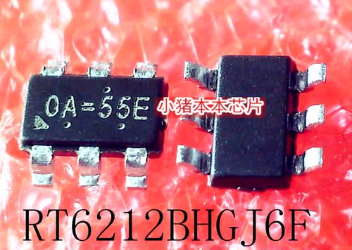 集成电路RT6212BHGJ6F丝印