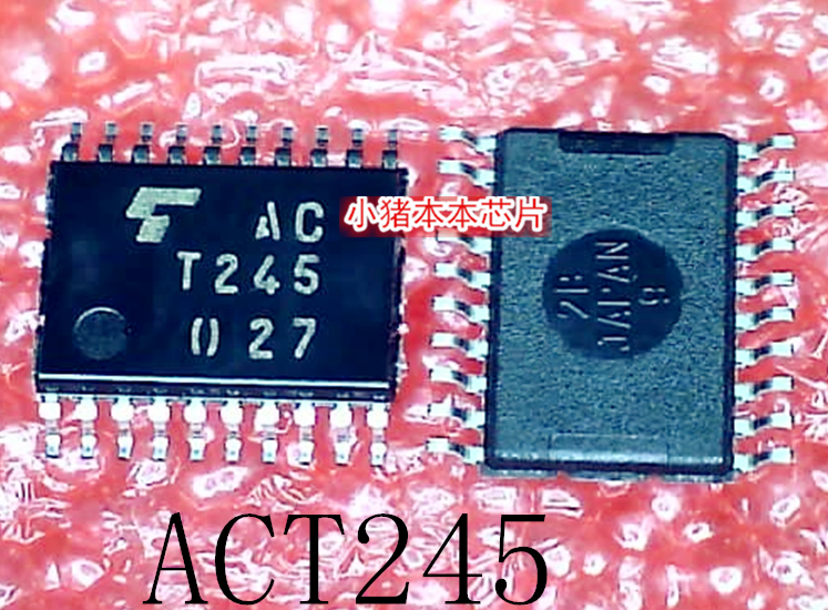 TC74ACT245FT     丝印：ACT245    TSSOP-20    新的