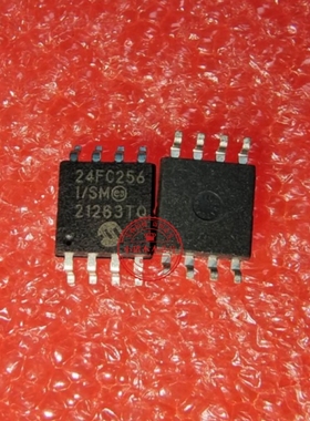 24FC256-I/SM    24FC256-ISM     MIC24FC256-I/SM   SOP8宽8 新