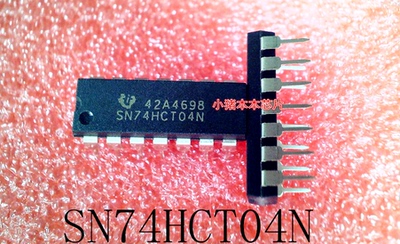 SN74HCT04N     SN74HCT04     74HCT04     DIP-14      新的