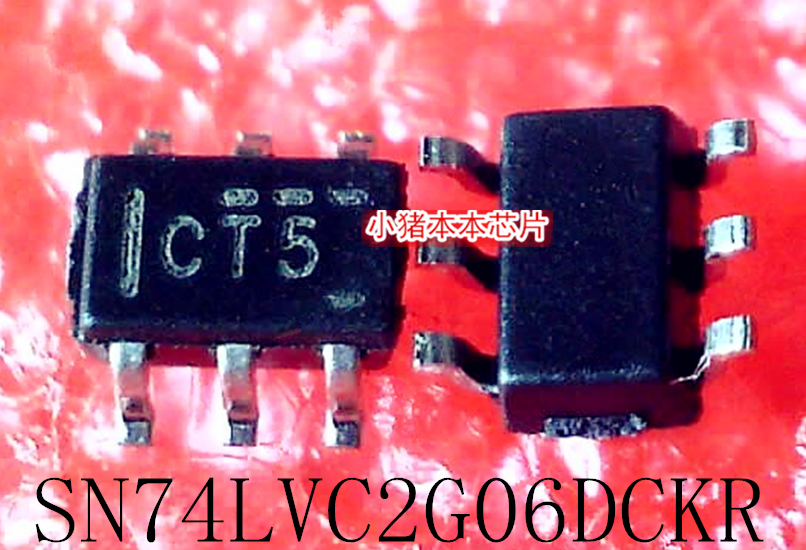 SN74LVC2G06DCKR  丝印 CT5 CT开头 SC70-6 新的 一个起拍 可直拍