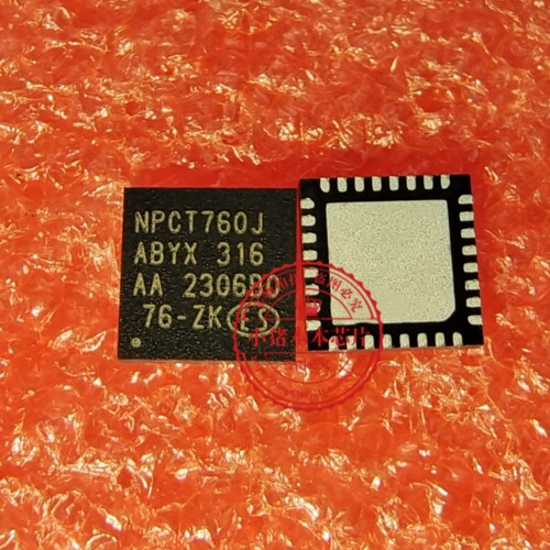 NPCT760JABYX NPCT760J ABYX    QFN 新的  一个起拍