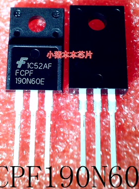 FCPF190N60E     FCPF 190N60E    TO-220F    新的