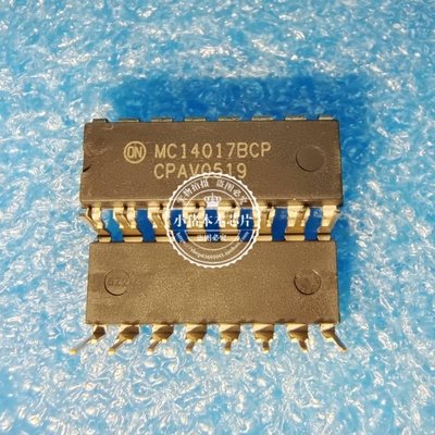 MC14017BCP  MC140178CP  WC14017BCP     DIP新的 一个起拍