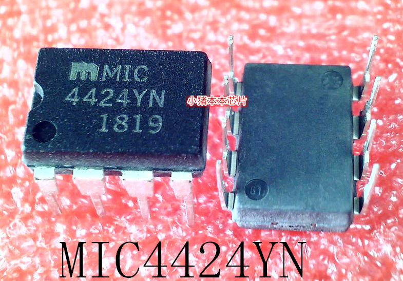MIC4424YN     4424YN     DIP-8       新的
