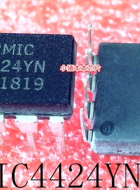 MIC4424YN     4424YN     DIP-8       新的