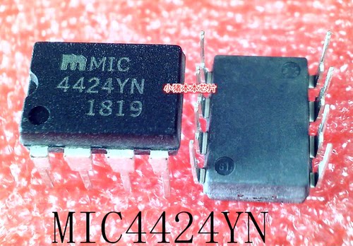 MIC4424YN     4424YN     DIP-8       新的