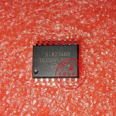 SI8460BA-B-IS1 SI8233BB宽体SOP7.2 SI8234BB-D-IS1R SOP3.9尺寸