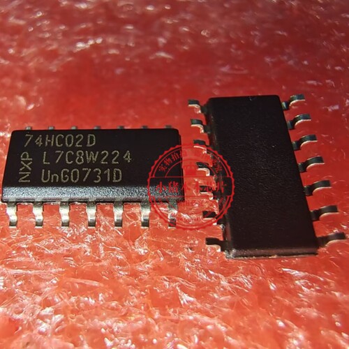 74HC02D 74HC02 贴片SOP-14  窄体 3.9mm   新的   一个起拍