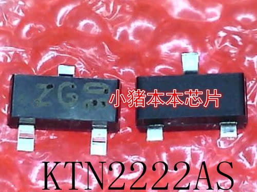KTN2222AS-RTK/PS     KTN2222AS      丝印:ZG   SOT23    新的