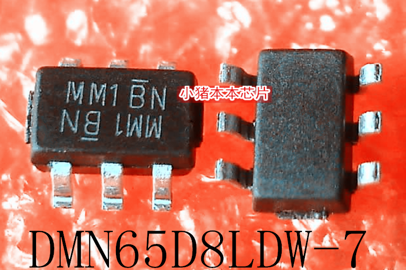 DMN65D8LDW-7 丝印 MM1 MM18N MM180 SOT-363 新的一个起拍可直拍