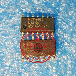 MCP6004-I/SL   MCP6004  SOP14   新的   一个起拍
