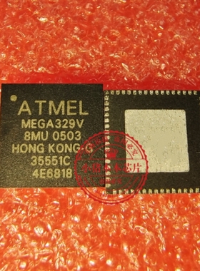 ATMEGA329V-8MU   MEGA329V-8MU  QFN  新的  一个起拍
