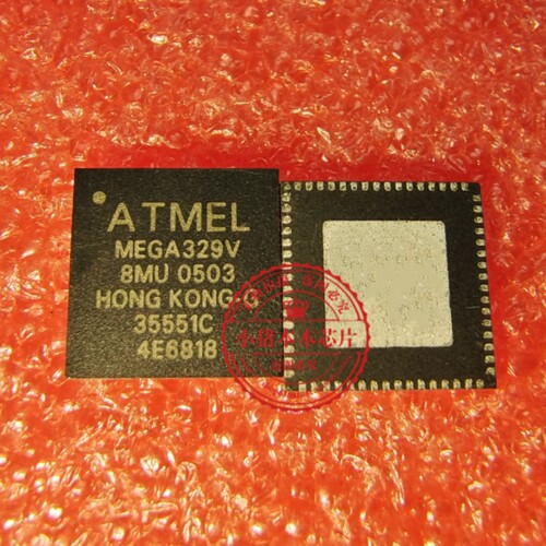 ATMEGA329V-8MU   MEGA329V-8MU  QFN  新的  一个起拍
