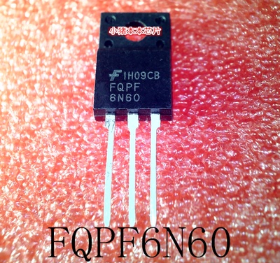 FQPF6N60     6N60     TO-220F     新的