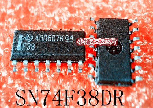 集成电路SN74F38DR74F38D丝印
