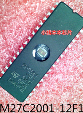 M27C2001-12F1     M27C2001    DIP-32封装    新的