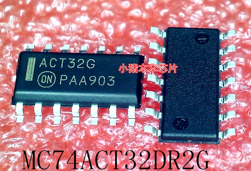 MC74ACT32DR2G    丝印:ACT32G     SOP-14     新的