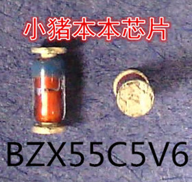BZX55C5V6   1/2W  5.6V    贴片圆柱
    新的