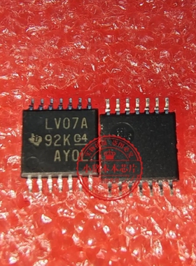 SN74LV07APW 74LV07A LV07A TSSOP    新的 一个起拍
