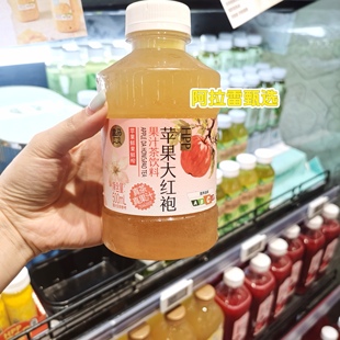 包邮 盒马 HPP苹果大红袍果汁茶饮料500ml冷藏新品
