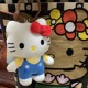 hellokitty正版 三丽鸥凯蒂猫挂件毛绒公仔书包包挂饰玩偶哈喽