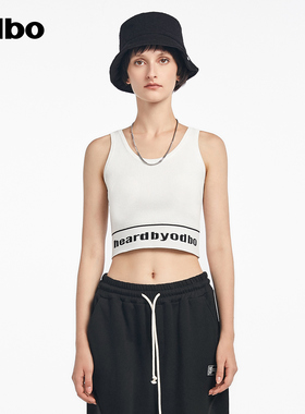 【HEARD】odbo欧宝简约百搭吊带上衣潮夏季运动休闲背心女