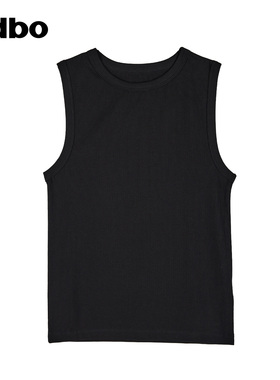 【odbo/欧迪比欧】美式无袖工字背心秋季纯色上衣打底坦克