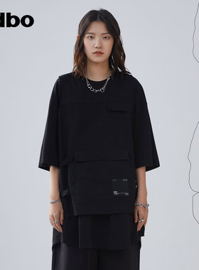 【HEARD】odbo欧宝夏季潮牌无袖背心外套女外穿牛仔上衣潮