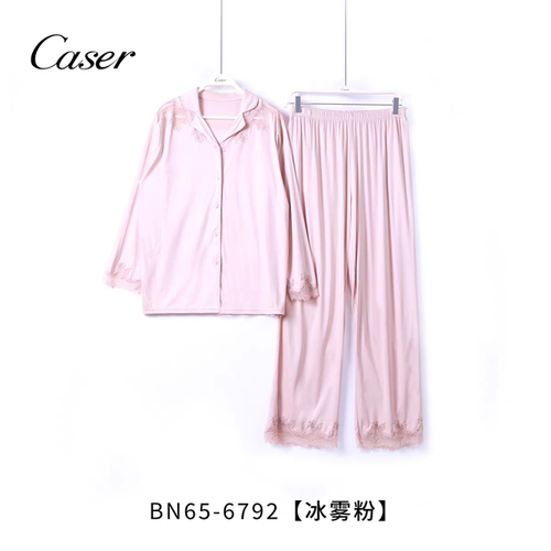 凯撒女冷染本草棉法式家居服6792