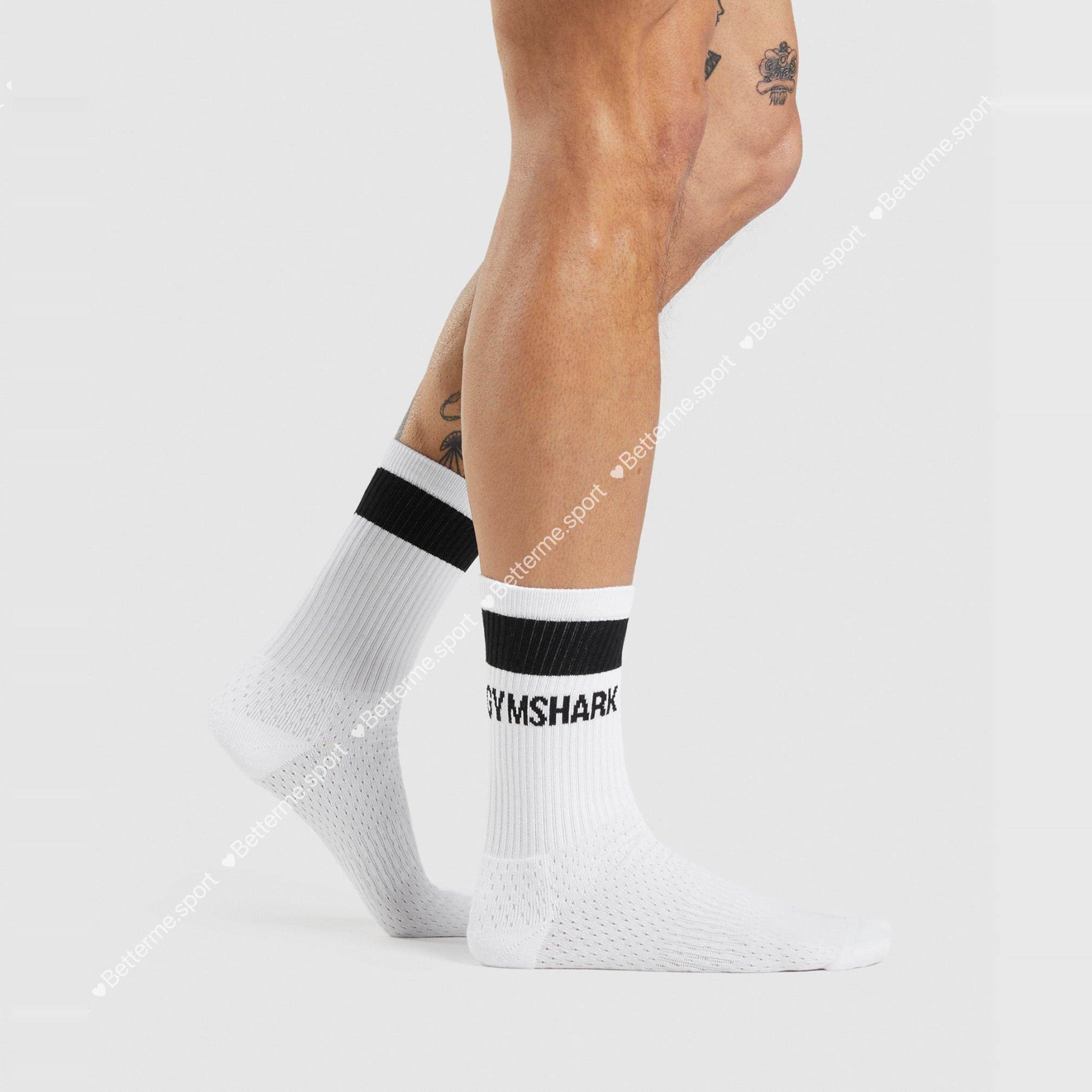 鲨鱼运动长筒袜gymshark