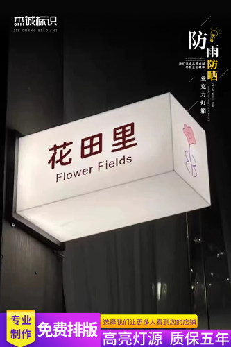 杰诚艺术亚克力发光网红简约现代