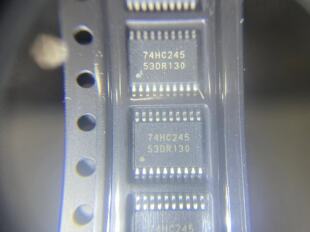全新原装 74HC245 封装TSSOP-20  三态输出的八路总线收发器