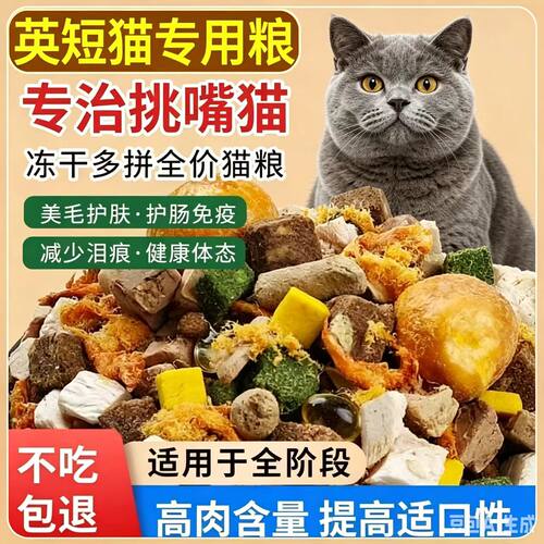 英短专用全价营养猫粮10斤装成猫幼猫通用增大包装通用型二月三月