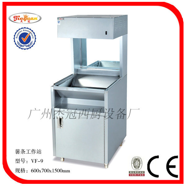 杰冠 vf-9立式署条柜 西式快餐设备 薯条保温柜 红外线保温柜