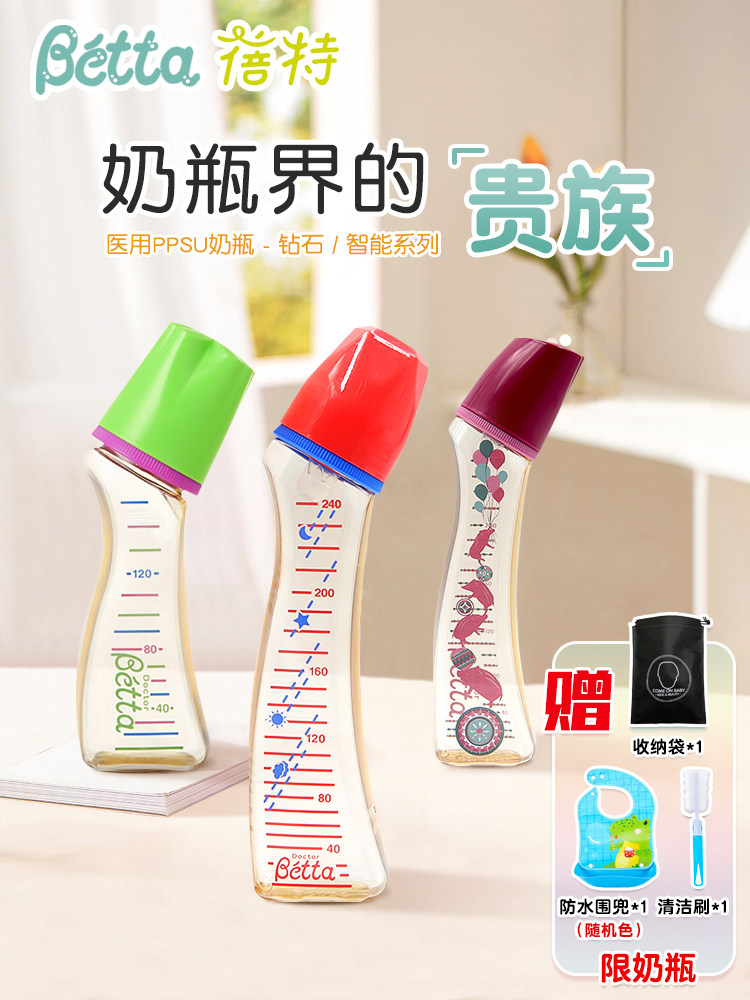 Japanese PPSU Baby Bottle: Anti-Choking & Anti-Colic - Buy from Taobao, China | Shopme Agent