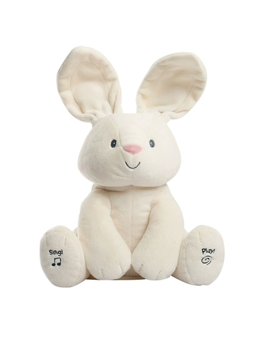 Baby gund, плюшевая игрушка для сна, музыкальная кукла, слон